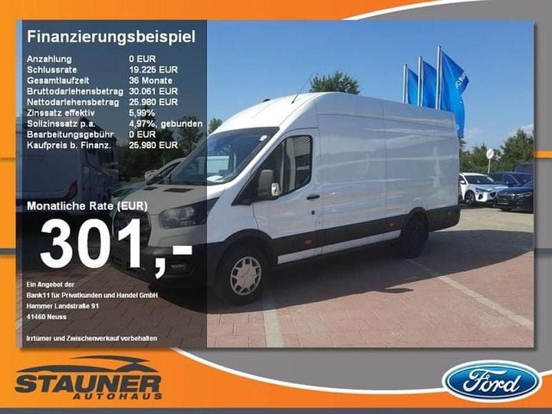 Frostweiß Gebraucht 2024 Ford Transit Trend Van | 25.980 € (Superpreis) - Bild 1/4