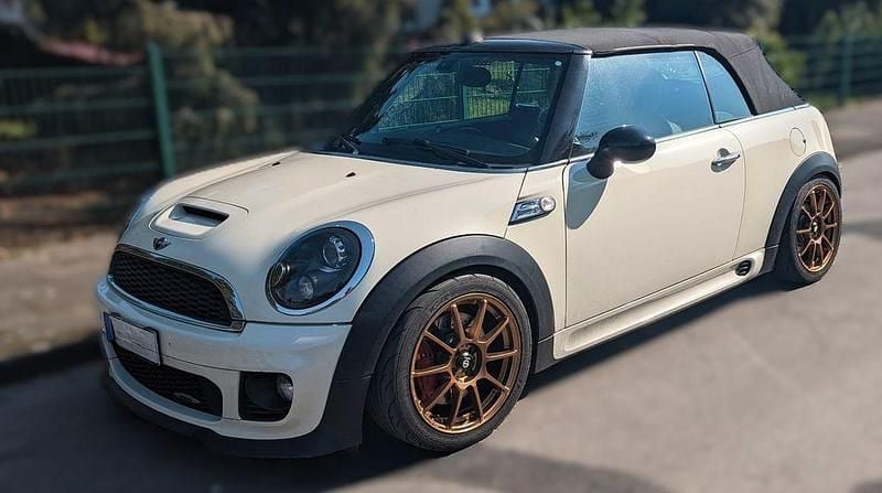 Gebraucht Mini John Cooper Works Cabriolet 211 PS (155 kW) 2011 Beige Cabrio