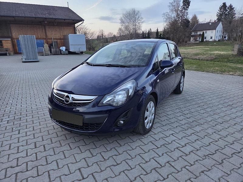 Gebraucht Opel Corsa Edition 87 PS (63 kW) 2014 Blau Kleinwagen