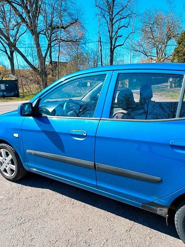 Gebraucht Kia Picanto LX 60 PS (44 kW) 2007 Blau Kleinwagen