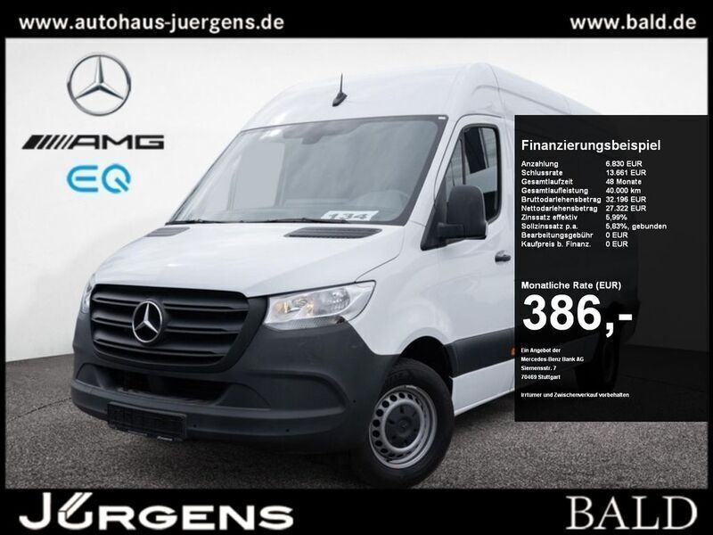 Weiß Gebraucht 2023 Mercedes Sprinter Van | 34.152 € (Guter Preis) - Bild 1/4