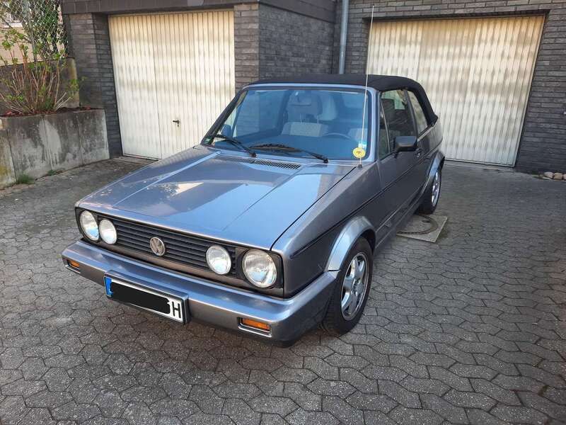 Silber Gebraucht 1989 VW Golf Cabriolet Cabrio | 12.900 € - Bild 1/4