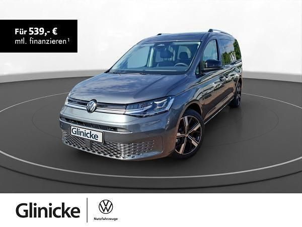 Grau (indiumgrau metallic) Neu 2025 VW Caddy Maxi Goal Van / Kleinbus | 51.771 € (Teuer) - Bild 1/4