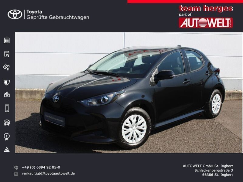 Schwarz Gebraucht 2023 Toyota Yaris Comfort Limousine | 15.289 € (Fairer Preis) - Bild 1/4