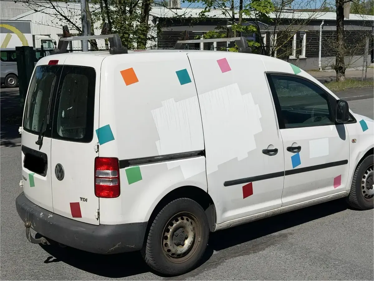 Brugt VW Caddy 75 HK (55 kW) 2012 Hvid MPV
