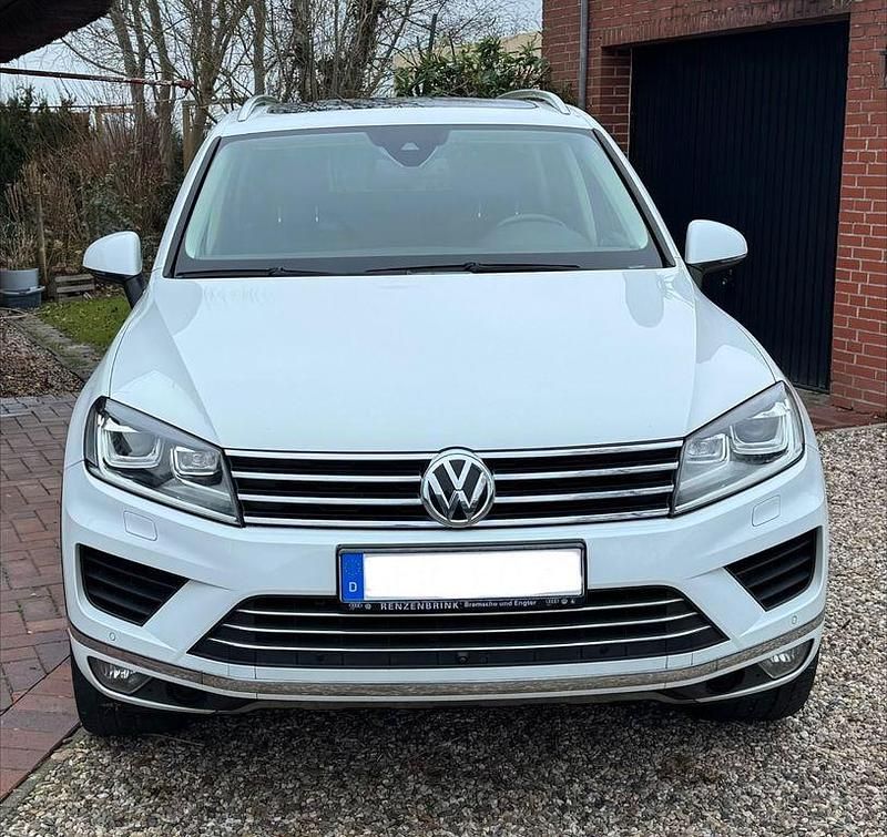 Gebraucht VW Touareg 262 PS (192 kW) 2014 Weiß SUV