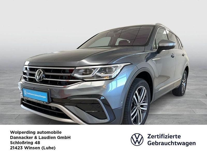 Platinum grey Gebraucht 2022 VW Tiguan Allspace Elegance SUV | 39.460 € (Etwas zu teuer) - Bild 1/4