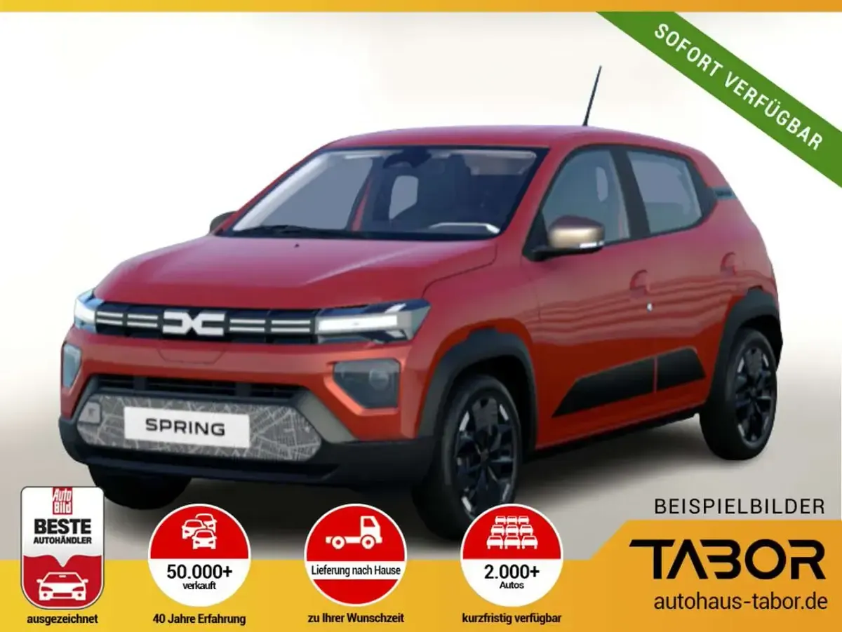 Second-hand Dacia Spring Extreme 47 kW (65 CP) 2024 Roșu Hatchback