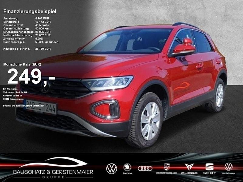 Gebraucht VW T-Roc Life 150 PS (110 kW) 2022 Rot SUV