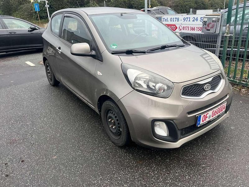 Gebraucht Kia Picanto Edition 7 69 PS (50 kW) 2012 Titaniumsilber met. Kleinwagen