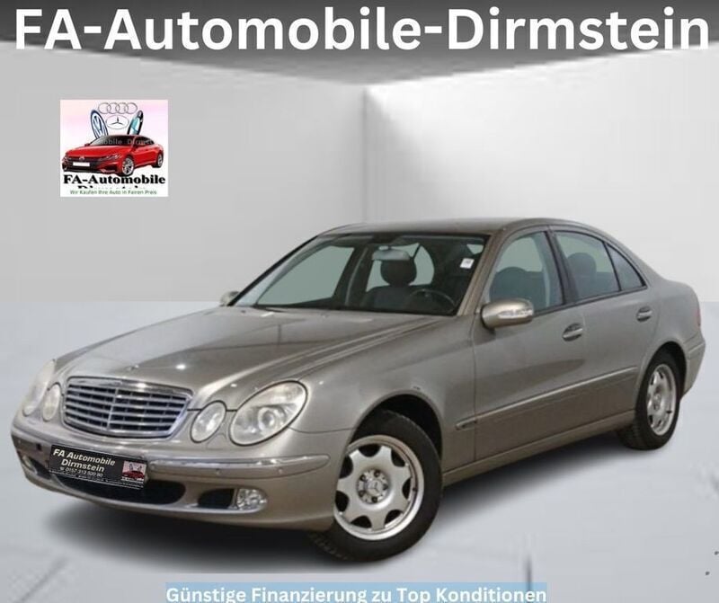 Silber Gebraucht 2003 Mercedes E240 Limousine | 2.999 € (Guter Preis) - Bild 1/4