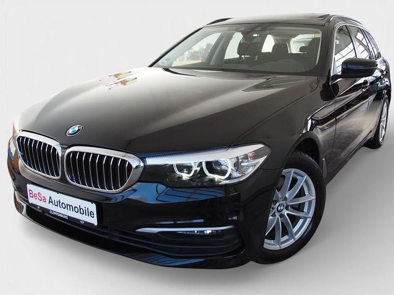 Gebraucht BMW 520 Sport Line 190 PS (139 kW) 2019 Schwarz Kombi