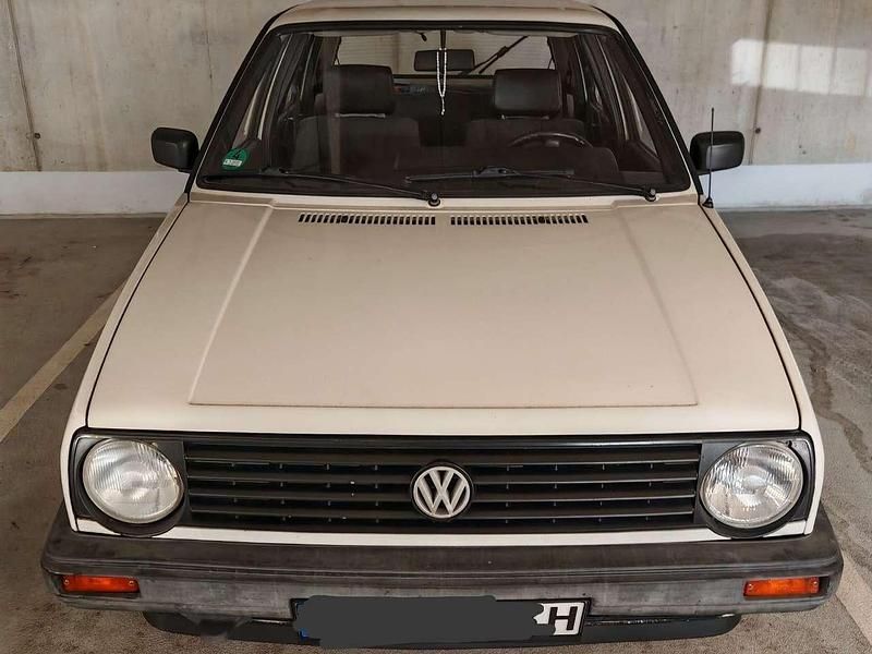 Weiß Gebraucht 1989 VW Golf II Limousine | 3.300 € - Bild 1/4
