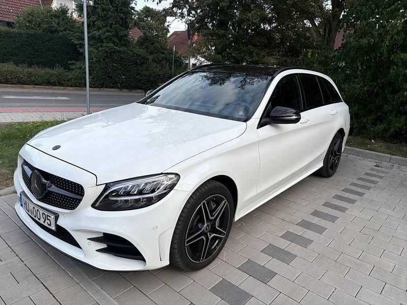 Weiß Gebraucht 2019 Mercedes C400 Kombi | 25.500 € (Superpreis) - Bild 1/4
