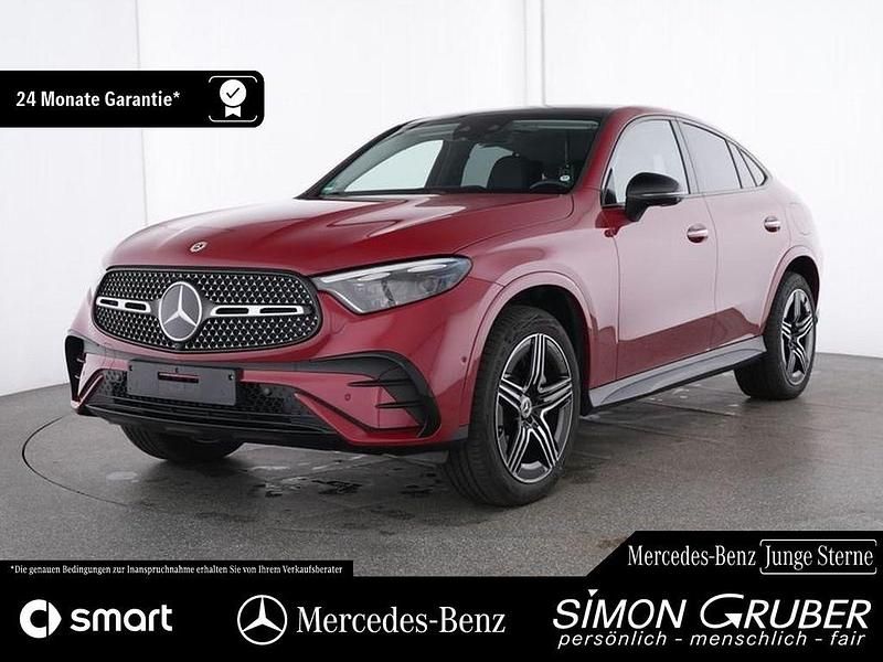 Rot Gebraucht 2024 Mercedes GLC400d Premium Plus Coupé | 72.950 € (Fairer Preis) - Bild 1/4