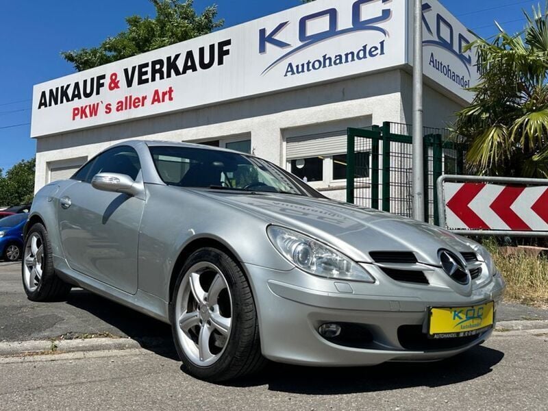 Silber Gebraucht 2005 Mercedes SLK350 Cabrio | 8.700 € (Superpreis) - Bild 1/4