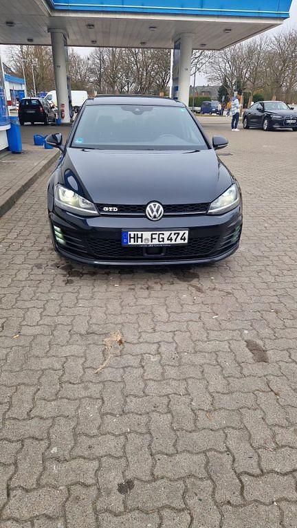 Gebraucht VW Golf VII GTD 184 PS (135 kW) 2016 Schwarz Limousine