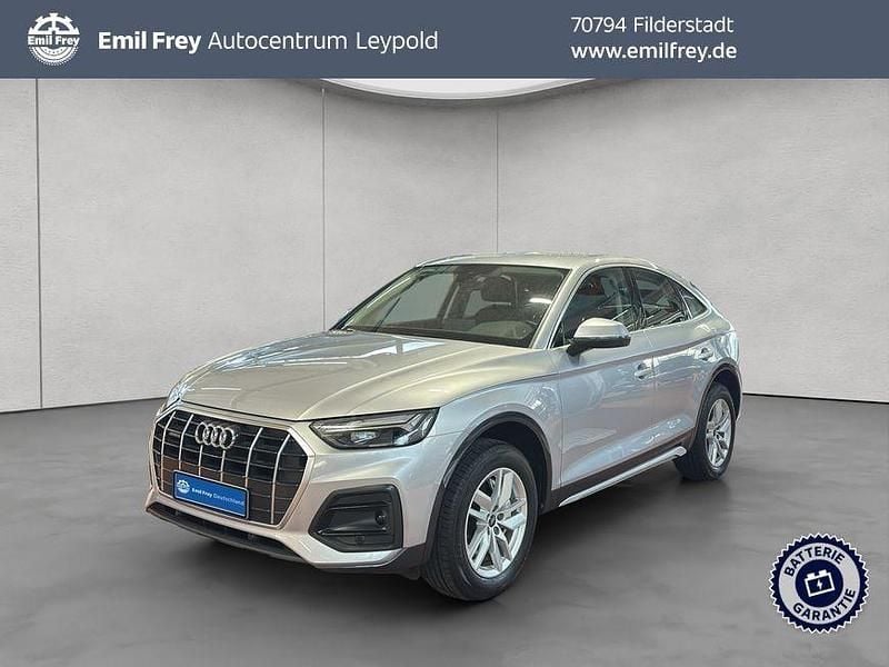 Florettsilber metallic Gebraucht 2022 Audi Q5 Sportback Advanced SUV | 29.890 € (Guter Preis) - Bild 1/4