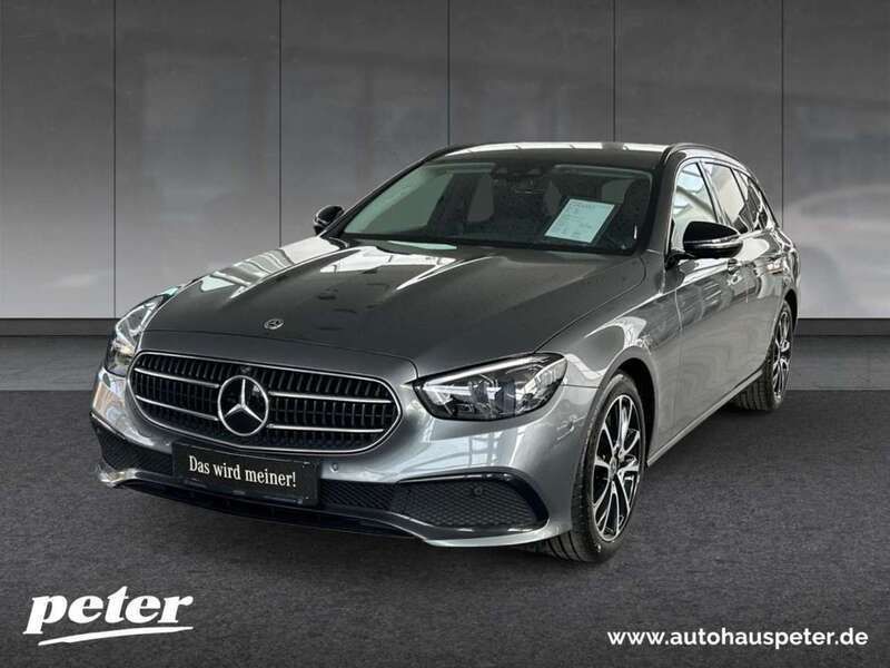 Metalliclack selenitgrau Gebraucht 2020 Mercedes E400 AMG Kombi | 36.790 € (Superpreis) - Bild 1/3