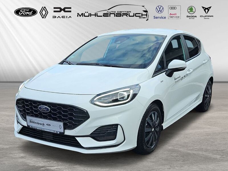 Frozen white Gebraucht 2022 Ford Fiesta ST-Line X Kleinwagen | 19.997 € (Guter Preis) - Bild 1/4