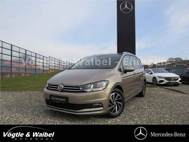 Gebraucht VW Touran Join 150 PS (110 kW) 2018 Beige Van / Kleinbus