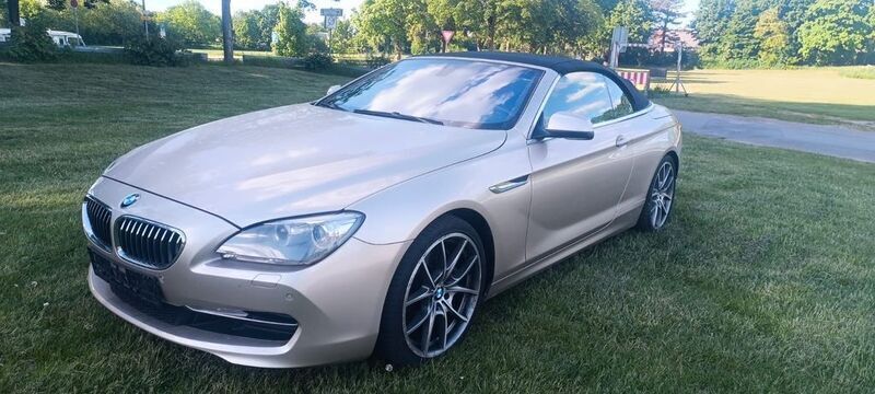 Gold Gebraucht 2013 BMW 640 Cabriolet M Sport Cabrio | 16.500 € - Bild 1/4