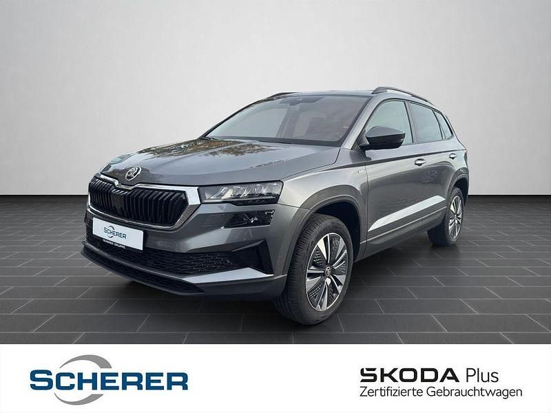 Graphitegrau metallic Gebraucht 2022 Skoda Karoq Ambition SUV | 24.900 € (Guter Preis) - Bild 1/4