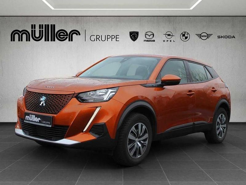 Orange Gebraucht 2021 Peugeot e-2008 Active SUV | 15.480 € (Superpreis) - Bild 1/4