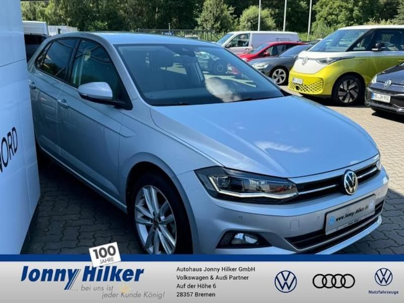 Gebraucht VW Polo Highline 110 PS (80 kW) 2021 Silber Limousine