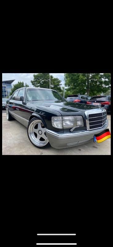 Schwarz Gebraucht 1984 Mercedes 420 SE Limousine | 22.500 € - Bild 1/4