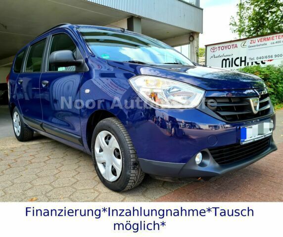 Gebraucht Dacia Lodgy Ambiance 83 PS (61 kW) 2012 Blau metallic Van / Kleinbus