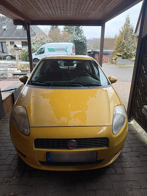 Gebraucht Fiat Punto 75 PS (55 kW) 2008 Gelb Kleinwagen