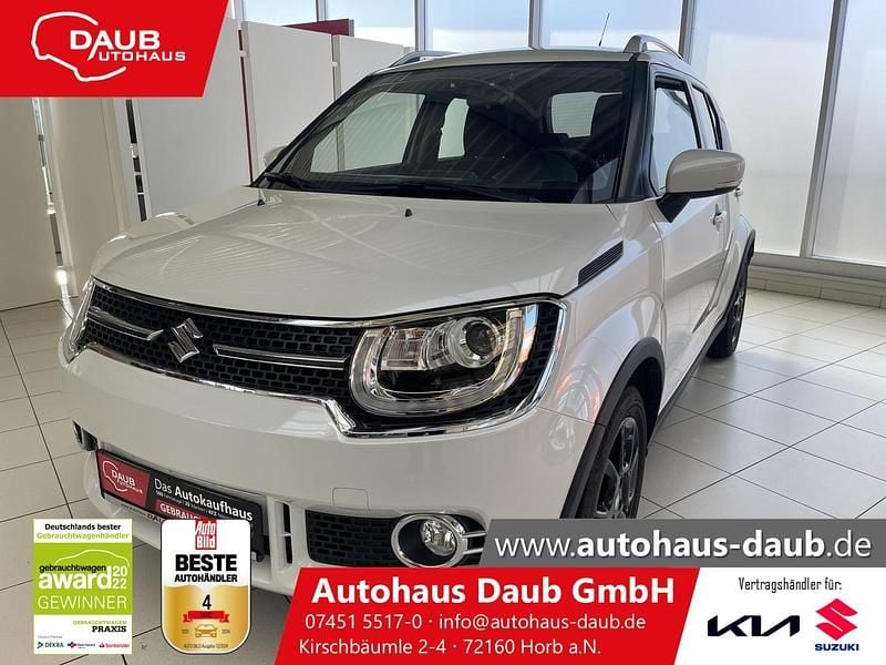 Pure white pearl metallic Gebraucht 2019 Suzuki Ignis Comfort+ Kleinwagen | 14.440 € (Fairer Preis) - Bild 1/4
