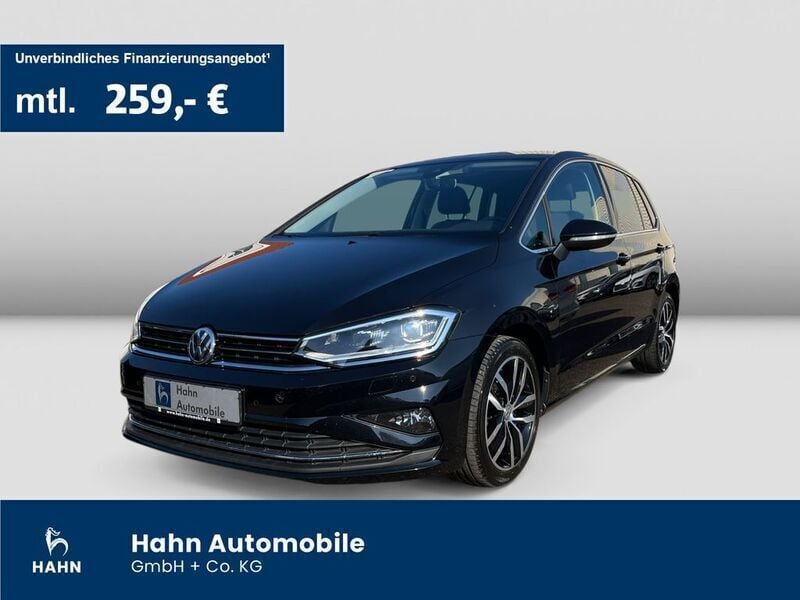 Schwarz Gebraucht 2019 VW Golf Sportsvan Highline Van / Kleinbus | 20.730 € (Fairer Preis) - Bild 1/3