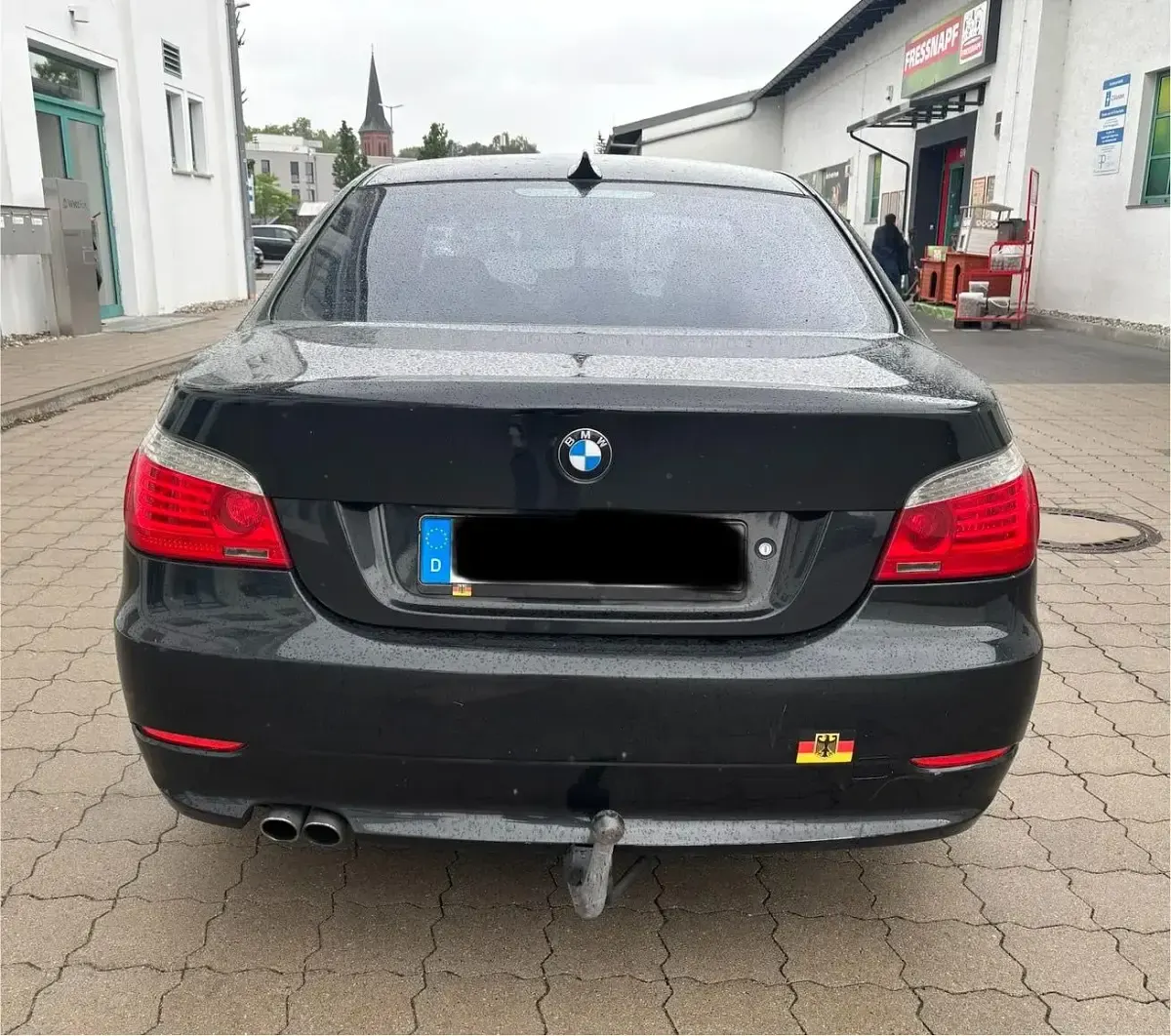 Gebraucht BMW 525 197 PS (144 kW) 2007 Schwarz Limousine