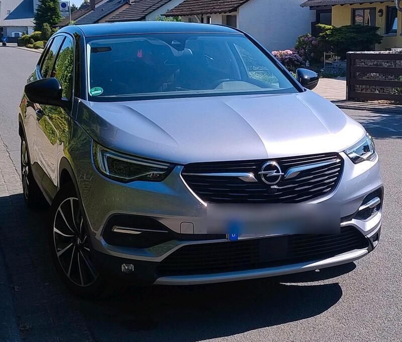 Silber Gebraucht 2021 Opel Grandland X Ultimate SUV | 20.990 € (Guter Preis) - Bild 1/4