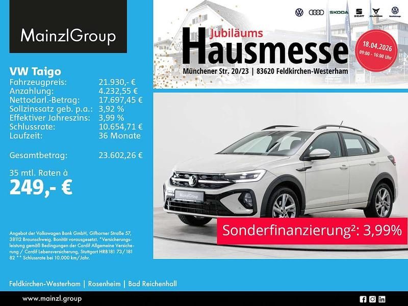 Gebraucht VW Taigo R-line 110 PS (80 kW) 2022 Ascotgrau SUV