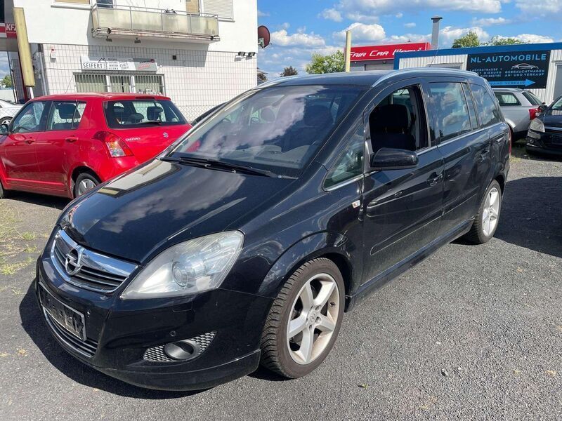 Gebraucht Opel Zafira OPC 125 PS (91 kW) 2008 Schwarz Van / Kleinbus