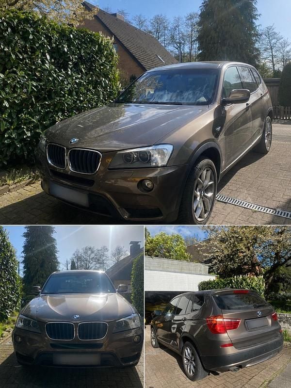 Usata BMW X3 190 CV (139 kW) 2011 Marrone SUV