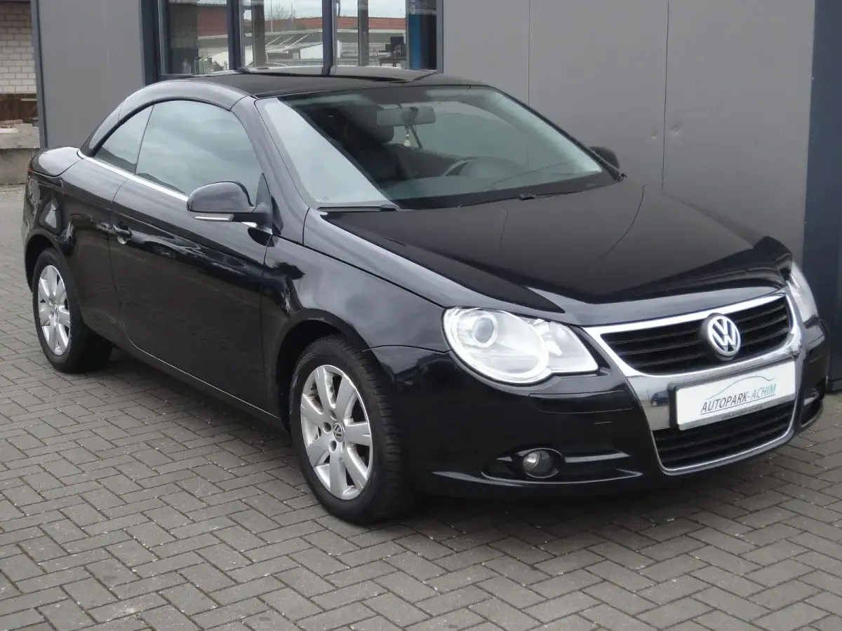 Gebraucht VW Eos 200 PS (147 kW) 2006 Schwarz Cabrio
