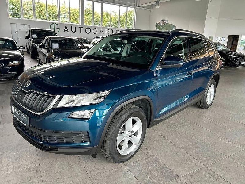 Blau Gebraucht 2020 Skoda Kodiaq Ambition SUV | 21.950 € (Guter Preis) - Bild 1/4