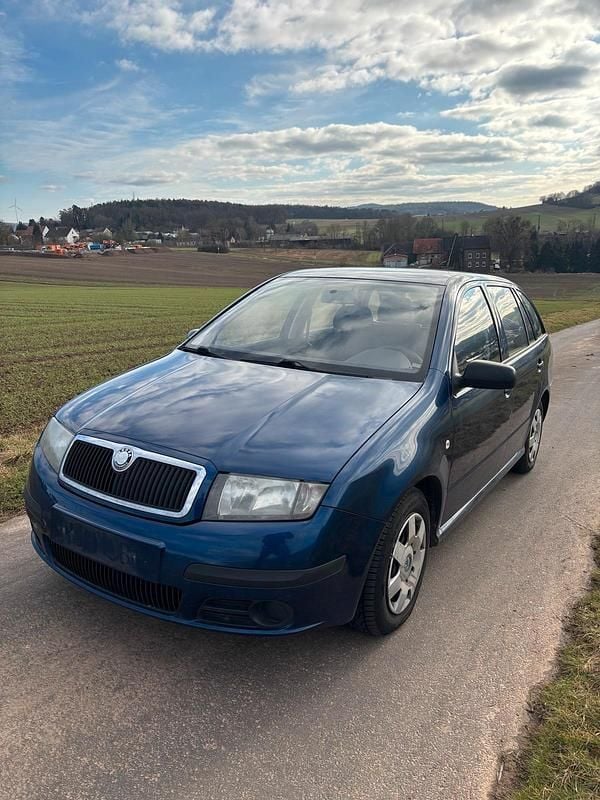 Gebraucht Skoda Fabia 80 PS (58 kW) 2006 Blau Kombi