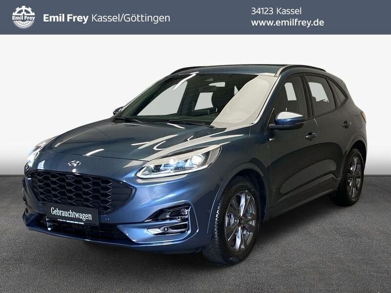 Chrome blue metallic Gebraucht 2023 Ford Kuga ST-Line SUV | 22.831 € (Superpreis) - Bild 1/4