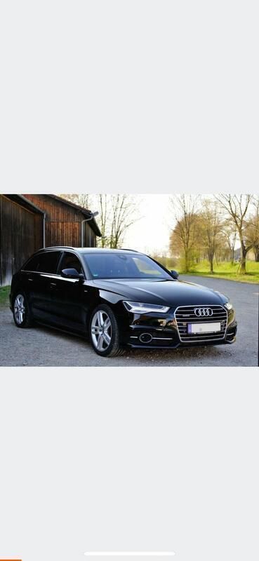Schwarz Gebraucht 2015 Audi A6 S-Line Kombi | 13.600 € (Guter Preis) - Bild 1/4