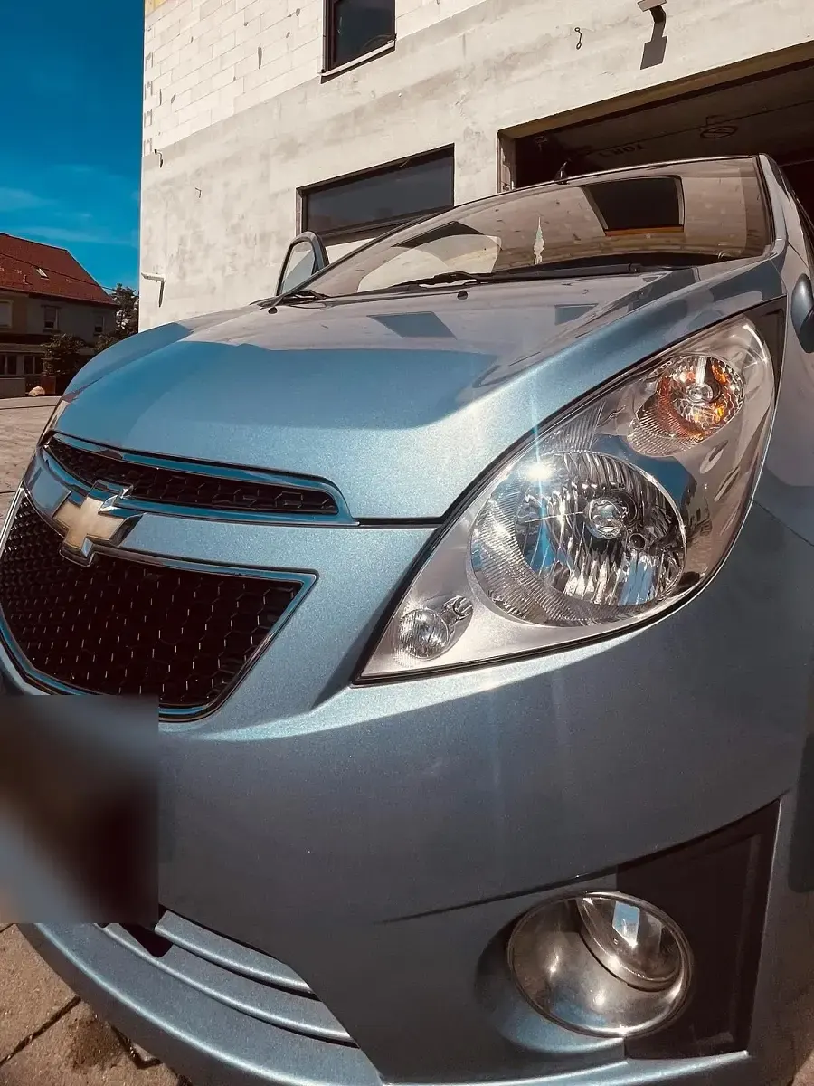 Gebraucht Chevrolet Spark 65 PS (47 kW) 2011 Blau Kleinwagen