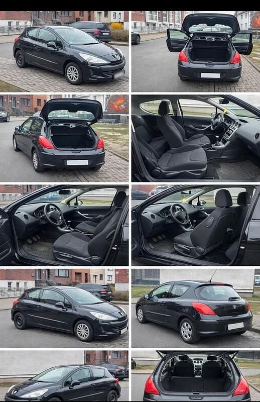 Gebraucht Peugeot 308 95 PS (69 kW) 2010 Schwarz Kombi