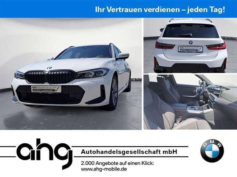 Weiß Gebraucht 2024 BMW 318 M Sport Kombi | 37.860 € (Fairer Preis) - Bild 1/4