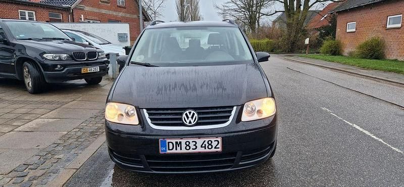 Gebraucht VW Touran Conceptline 140 PS (102 kW) 2006 Schwarz Van / Kleinbus