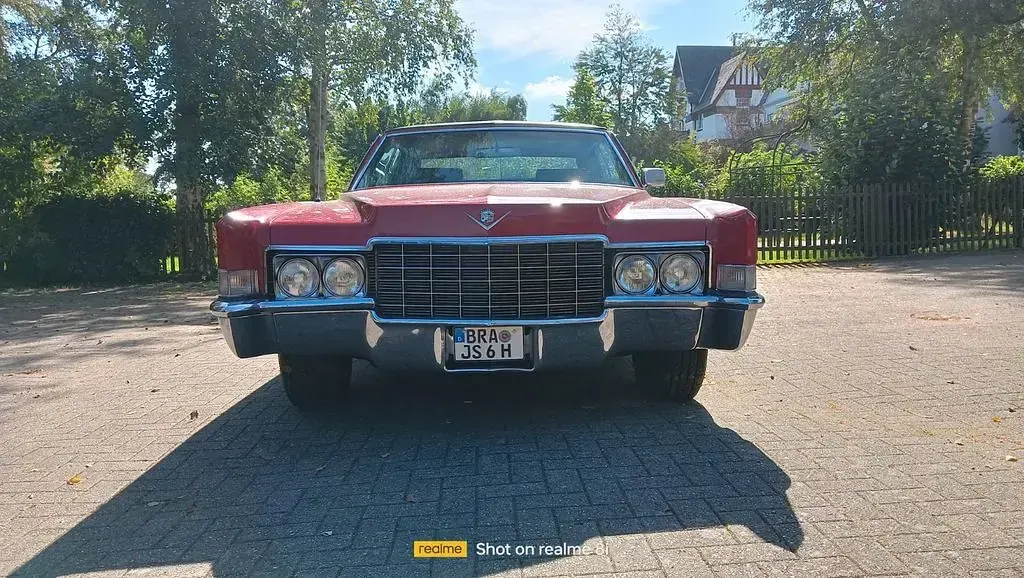 Gebraucht Cadillac Coupé DeVille 375 PS (275 kW) 1969 Rot Coupé