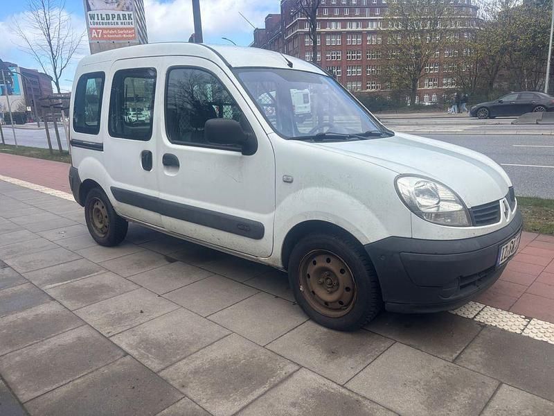 Gebraucht Renault Kangoo Rapid Extra 68 PS (50 kW) 2008 Weiß Van / Kleinbus